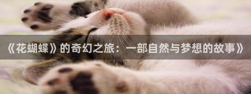 超碰在线公开观看：《花蝴蝶》的奇幻之旅：一部自然与梦想的故事》